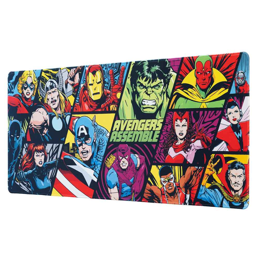 Grupo Erik Marvel - Marvel Characters Xl Mouse Mat Tapis de souris - Multicolore
